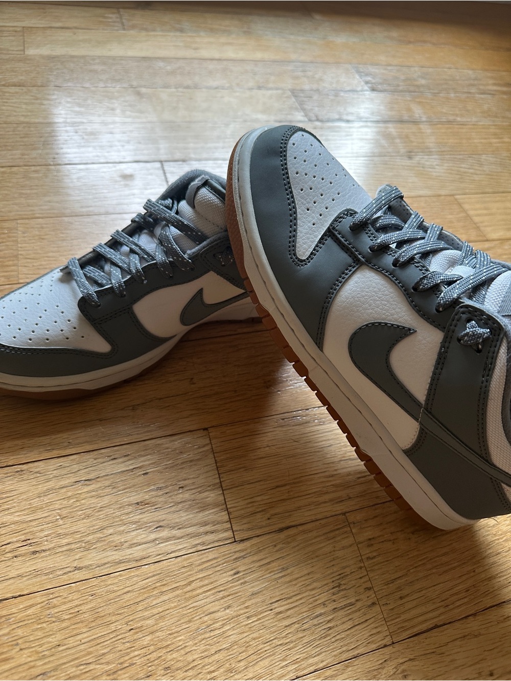 Grey Nike dunks